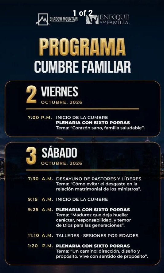 PraiseAudio's tweet photo. Focus on the family Hispanic family conference kicks off tonite and tomorrow. https://t.co/bSJbc7deUn