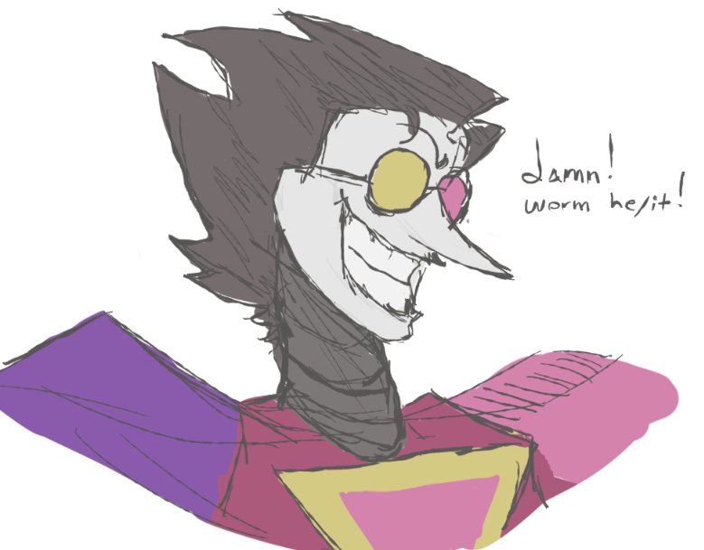 brunoettea's tweet photo. damn! wormy lesbian! yum dot com! 
#spamtonneo #spamton #deltarune https://t.co/gHZAGIpSfK