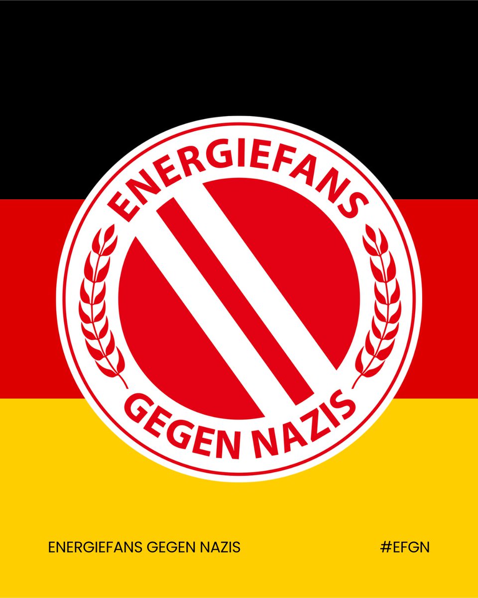 energiefans's tweet photo. Als die DDR zu Ende ging, haben viele Menschen Hammer und Zirkel aus ihren Fahnen geschnitten. Übrig blieb Schwarz-Rot-Gold mit einem Loch in der Mitte, für sie war genau das ein Zeichen für Freiheit.
#TagDerDeutschenEinheit #EnergieCottbus #2liga #EFGN #FCE #rotweiss https://t.co/vbBTNfS6dA