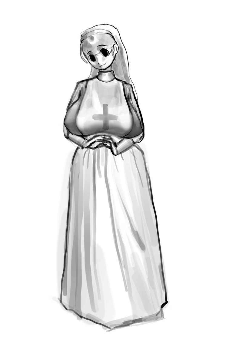 Qun_meng_'s tweet photo. 参考了一战护士服 https://t.co/lTazlqX68P
