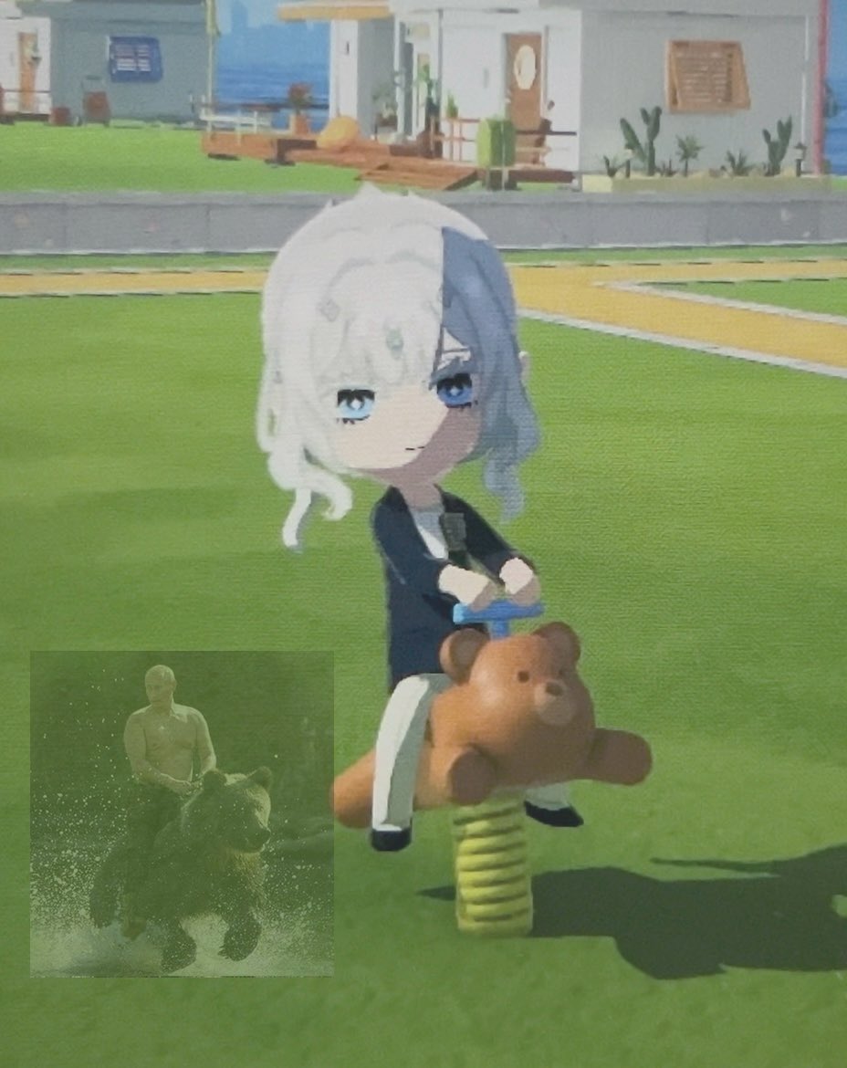 Tukisiro0000's tweet photo. 熊に乗って出陣する女皇… https://t.co/NKDNZ5bEzY