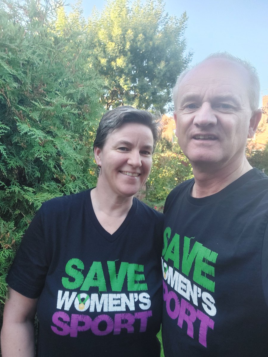 brupe's tweet photo. Off to 2 different #parkrun  for our first times as members of @RRRunnersUK today. He's off to a further away one so he can run home after (training for a 10k). I'm walking our local one. We both believe that women should have fair sport.
#savewomenssport https://t.co/UFRwvktKTR