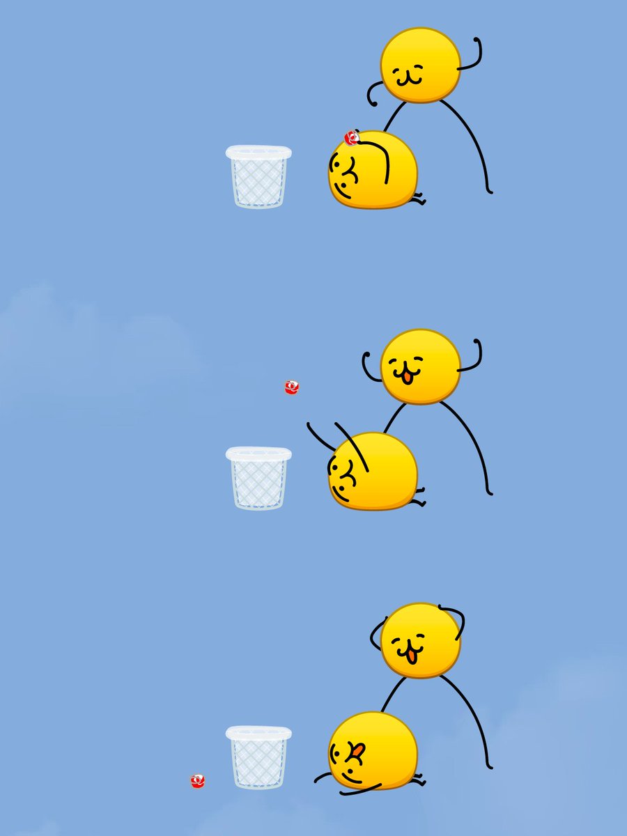 emoji_no_ko's tweet photo. 🦵🗑️  🟡 https://t.co/NJVN3dogOr