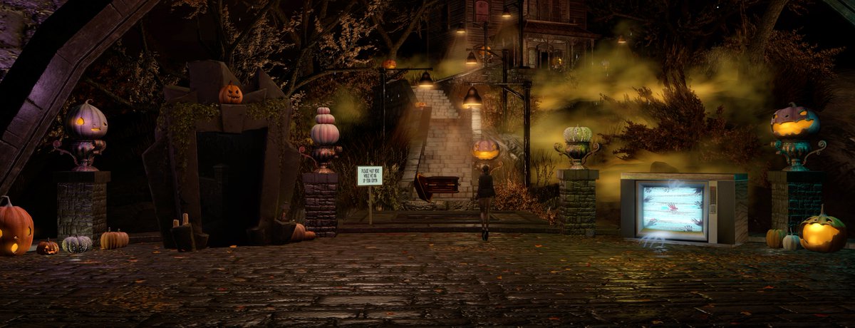 SusannDeCuir's tweet photo. Nostalgic Sim Tip: Haunted Halloween Tour by Linden Lab
TELEPORT TO PORTAL PARK: https://t.co/JqXuVJSQVm
For more information, tips, and photos, please click here: https://t.co/lMNsgew89e
#SecondLife #HauntedHalloweenTour #LindenLab #Destinations #Halloween https://t.co/0SreKf6UoT