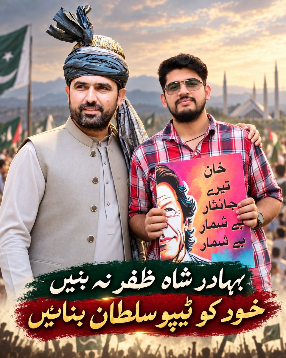 Haidersaeedpti1's tweet photo. آخری بار اس اُمید سے سپورٹ کر رہا کہ یہ لانگ مارچ خان صاحب کی رہائی پر ختم ہو گا۔۔۔

بہادر شاہ ظفر نہ بنیں
خود کو ٹیپو سلطان بنائیں https://t.co/lRSmCgBp12