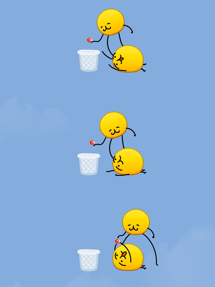 emoji_no_ko's tweet photo. 🦵🗑️  🟡 https://t.co/NJVN3dogOr
