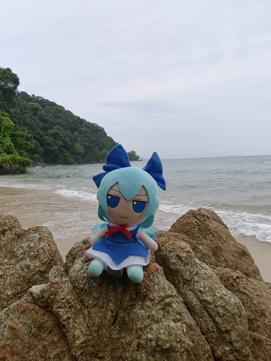 HoTempu's tweet photo. Little ice fairy taking in the sea breeze https://t.co/jNuEWF63u1