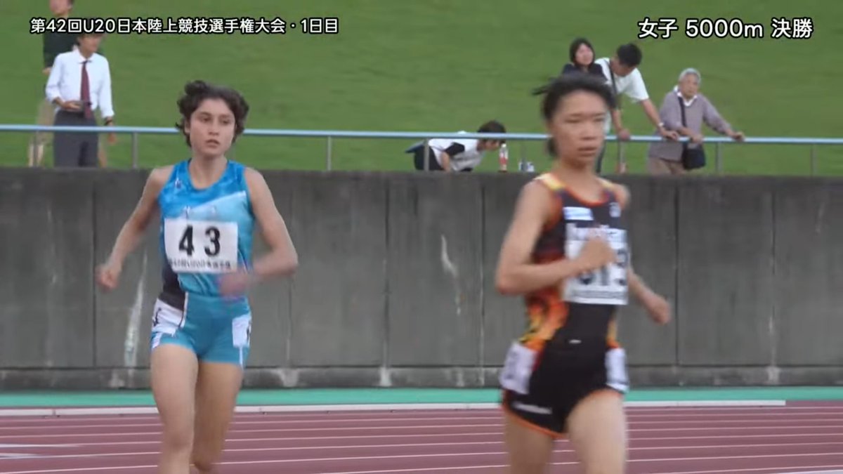 TzdaTomatz's tweet photo. #U20日本選手権
#シュブルチェック・アンナ���が3000mSCに出てないなあと思ったら5000mに出てた。長距離に転向か？しかし精彩のない走りで11人中9位
レースは終始2番手に付けていた #池野絵莉 がラスト1周で飛び出し優勝
ずっと先頭を走っていた #本田結彩（長野東高）も見事 https://t.co/6l9Pps8mMS