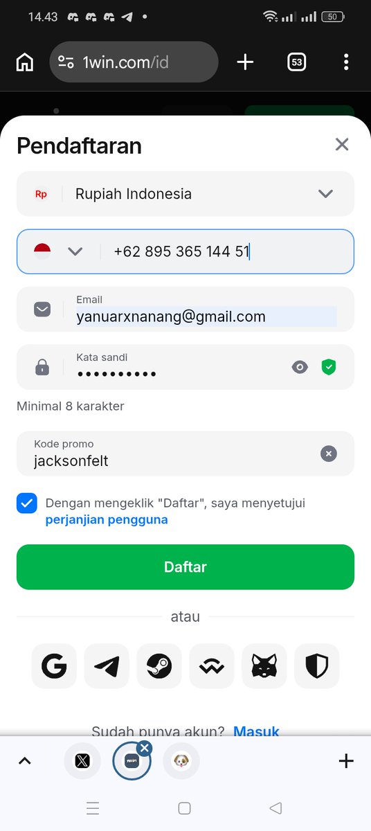 0xYanuar7's tweet photo. @JacksonFeltVIP It seems my comment didn't show up on your big account. Hopefully, I win here.

Id : 381269066 https://t.co/cuRw6zqukj