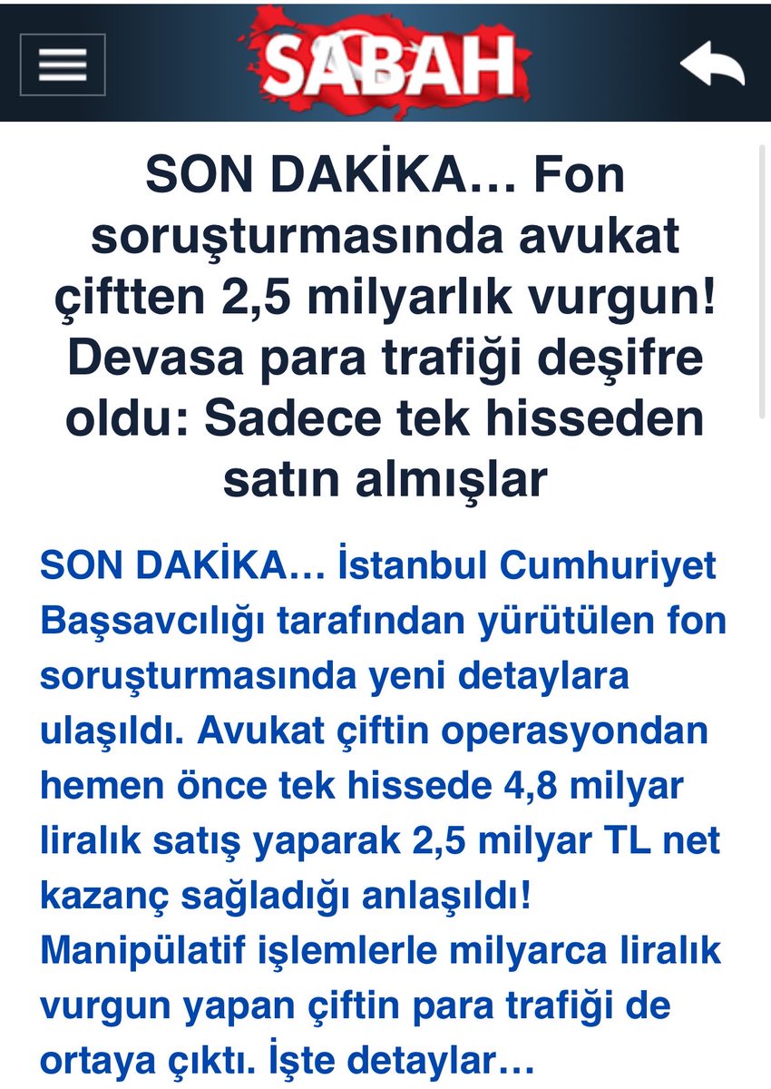 myatrmci's tweet photo. Neler neler… Sabah’ın haberi 👇 https://t.co/zNjMne114h