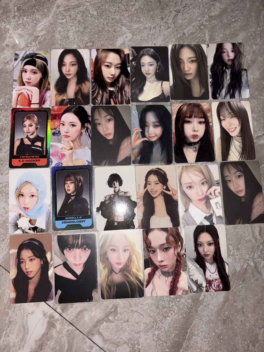 nadia0marare's tweet photo. #WTS WANT TO SELL

Official Photocards aespa ive babymonster

📍Jawa Timur, INA
✅ offer can each (bawah pasaran bisa)
✅️ Split Pay only
✅️ Keep Event DP 50%
❌️ Exc Adm oren 

t. pc photocard ive aespa baemon babymonster photocard https://t.co/c0JcZrOLAb