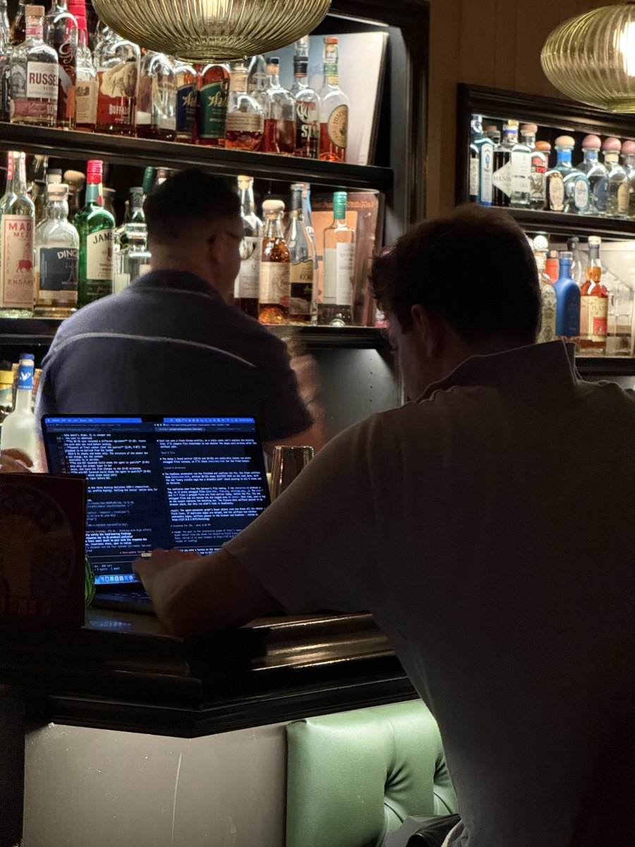miaferrariii's tweet photo. friday night in sf

alcohol consumption : 0%
token consumption: 100%

(the urge to ask what he’s working on) https://t.co/Swu9XlWWEO
