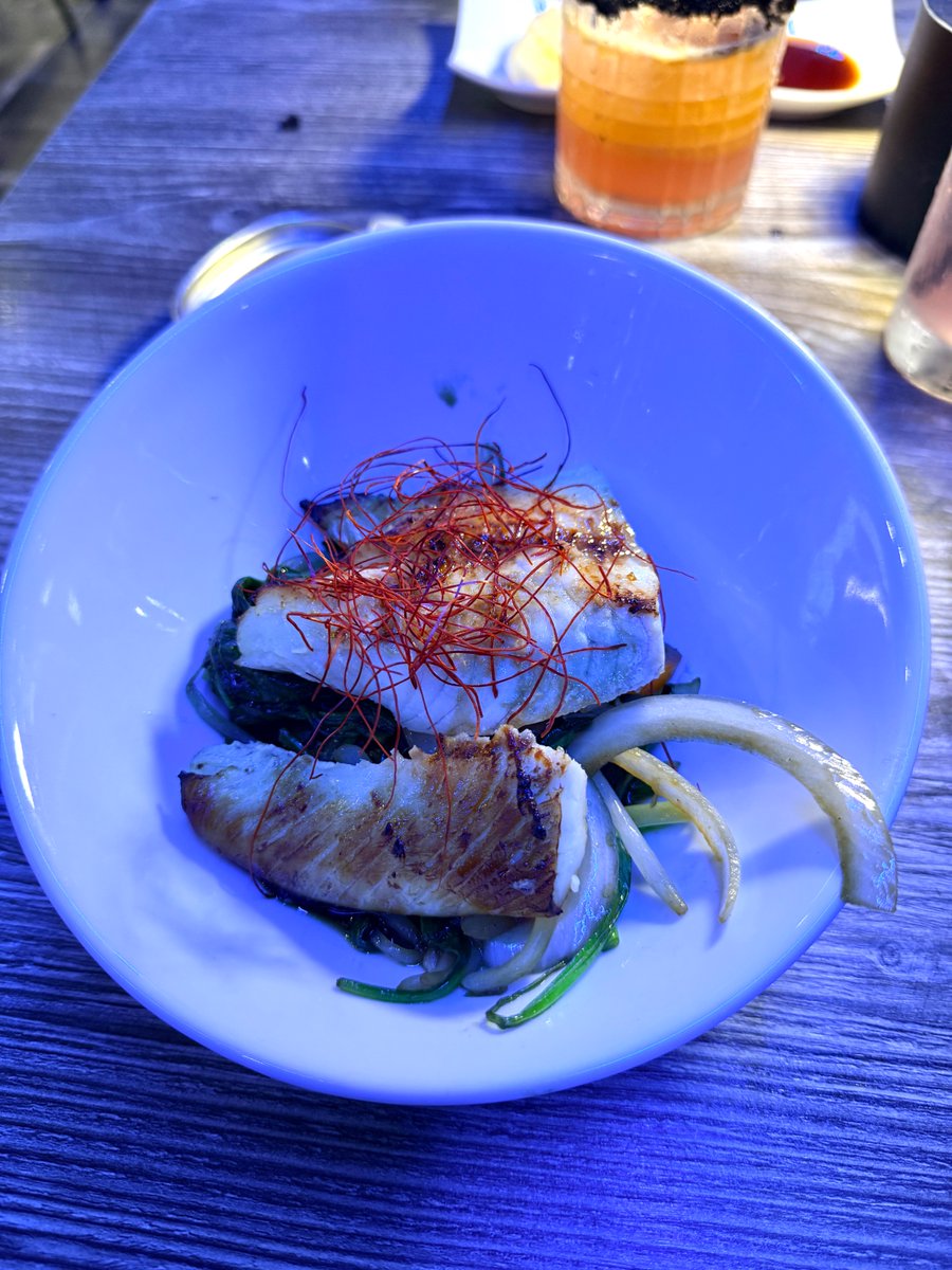 Artemis11494's tweet photo. Had a 15 course chef's Omakese dinner and it was so amazing...the mixologist was a little heavy handed on the black rim salt tho lol...#Goodtimes #epicurious https://t.co/3eaRIVqDST