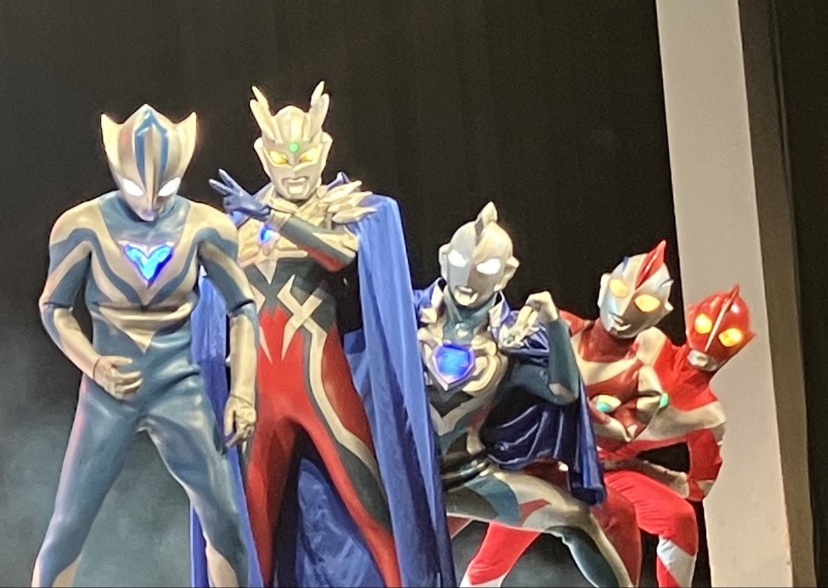 satoi_shadow's tweet photo. ナイスとゼアスとゼットさん面白すぎて最後に全部もってったw
#ウルトラヒーローズTHELIVE https://t.co/2U1TeM8vtD