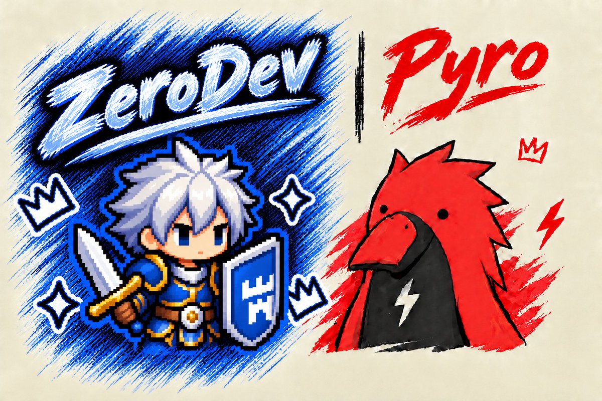PyroCoreX's tweet photo. 🚨 5X GTD + 10X FCFS GIVEAWAY 🔥

30 spots up for grabs for the upcoming mint 👀

🎟️ 10 GTD = Guaranteed Free Mint
🎟️ 20 FCFS WL

To enter:

> Follow @ZeroDev21 + @Ayesha_Web3 + @PyroCoreX 
> Like + comment + RT
> Drop your EVM wallet

⏰ Results in 6H

15 spots. Good luck grinders 🫡🔥