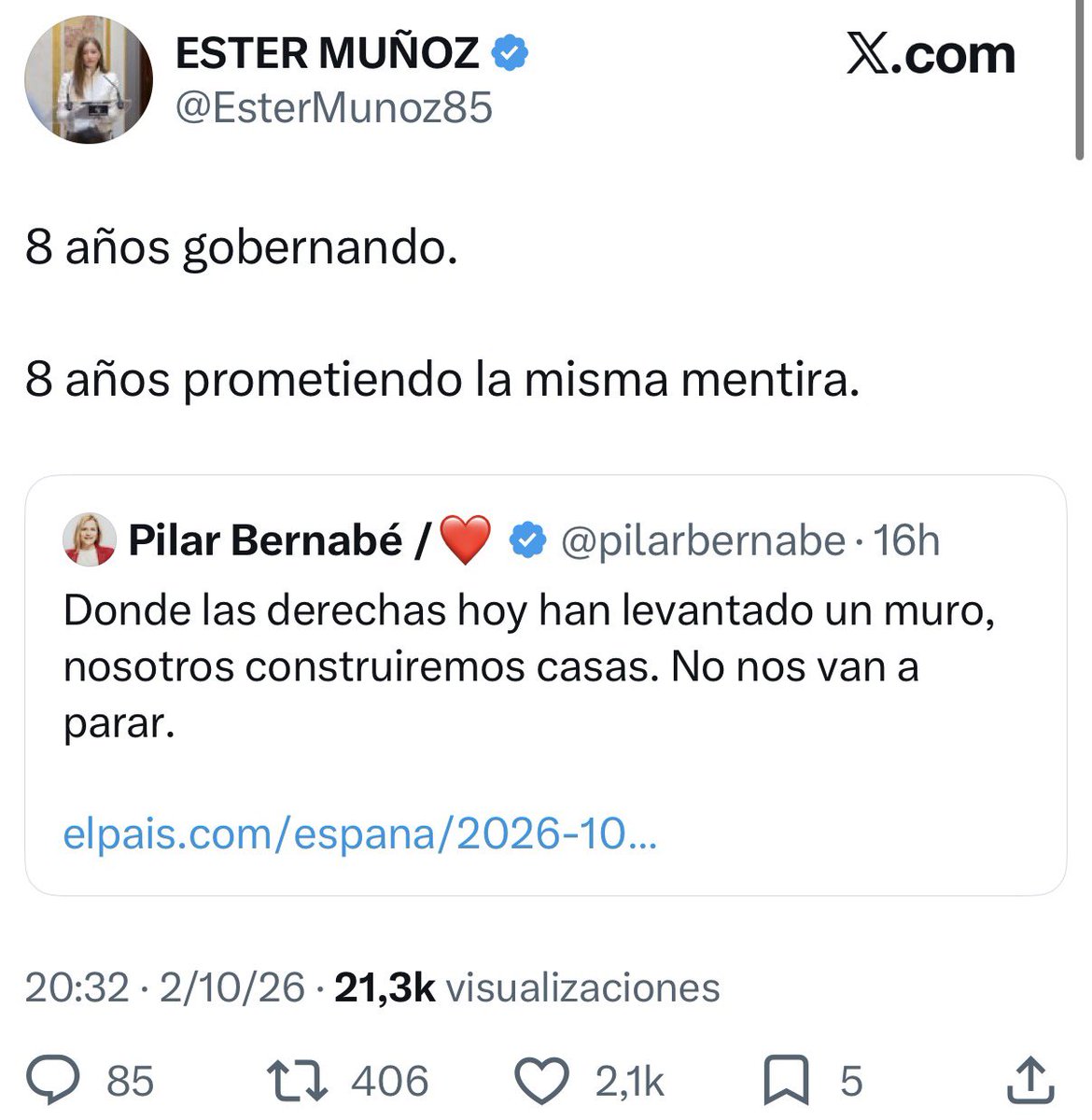 mejoreszasca's tweet photo. ZASCA!!!!!!!!!! de @EsterMunoz85 a @pilarbernabe https://t.co/MmHy3UZUOo