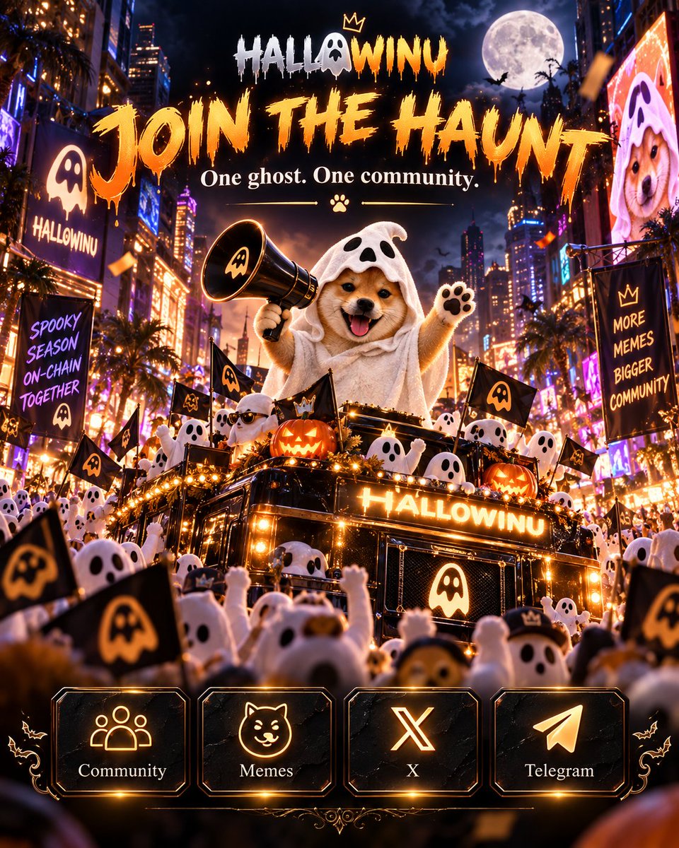 Hallowinustonk's tweet photo. Charts don’t build communities.

People do.

$HALLOWINUSTONK is starting from zero and building the haunt one member at a time. 👻

Memes.
Ideas.
Content.
Chaos.
Halloween.

If you’re early, you’re not watching the story.

You’re part of it @theunipcs  🎃 https://t.co/KhL9GHaUkv