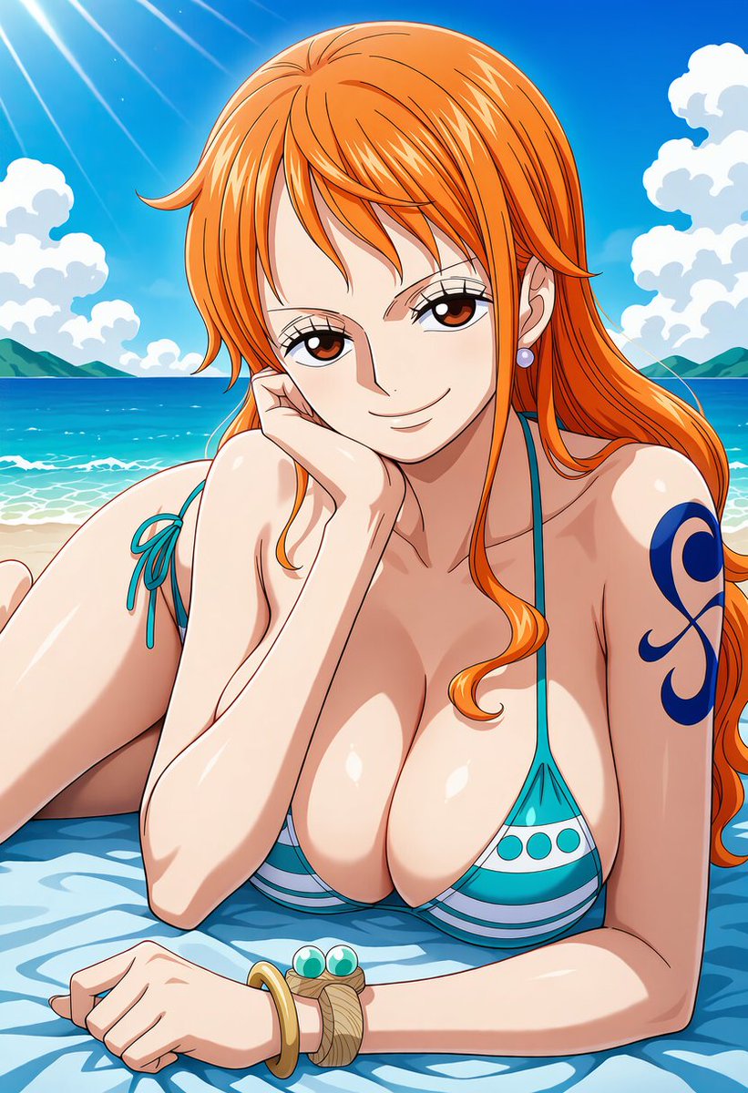 runo_ss's tweet photo. おはよ！
今日は海、付き合ってくれるわよね？

ナミ / Nami
#ワンピース
#onepiece
SFW illustration, No nudity, no suggestive intent. https://t.co/X2EUCuV8jg