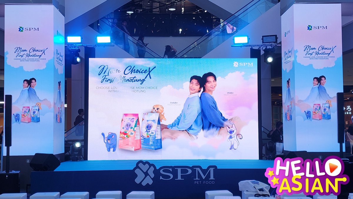 Hello_asian's tweet photo. 🐱 🐶 เวลาประมาณ 15:00 น. ชม LIVE บรรยากาศงาน Choose Love, Choose Mom Choice with FirstKhaotung ได้ YT เวลา 15:20 น.#FirstKhaotung

และ ติดตามLIVE สัมภาษณ์ ด้วยนะค้า🥰

Link >> https://t.co/PA7Pjpl2GV

FIRSTKHAOTUNG LOVE MOMCHOICE 
#MomChoicexfirstkhaotung 
#Firstkanaphan #khaotungg