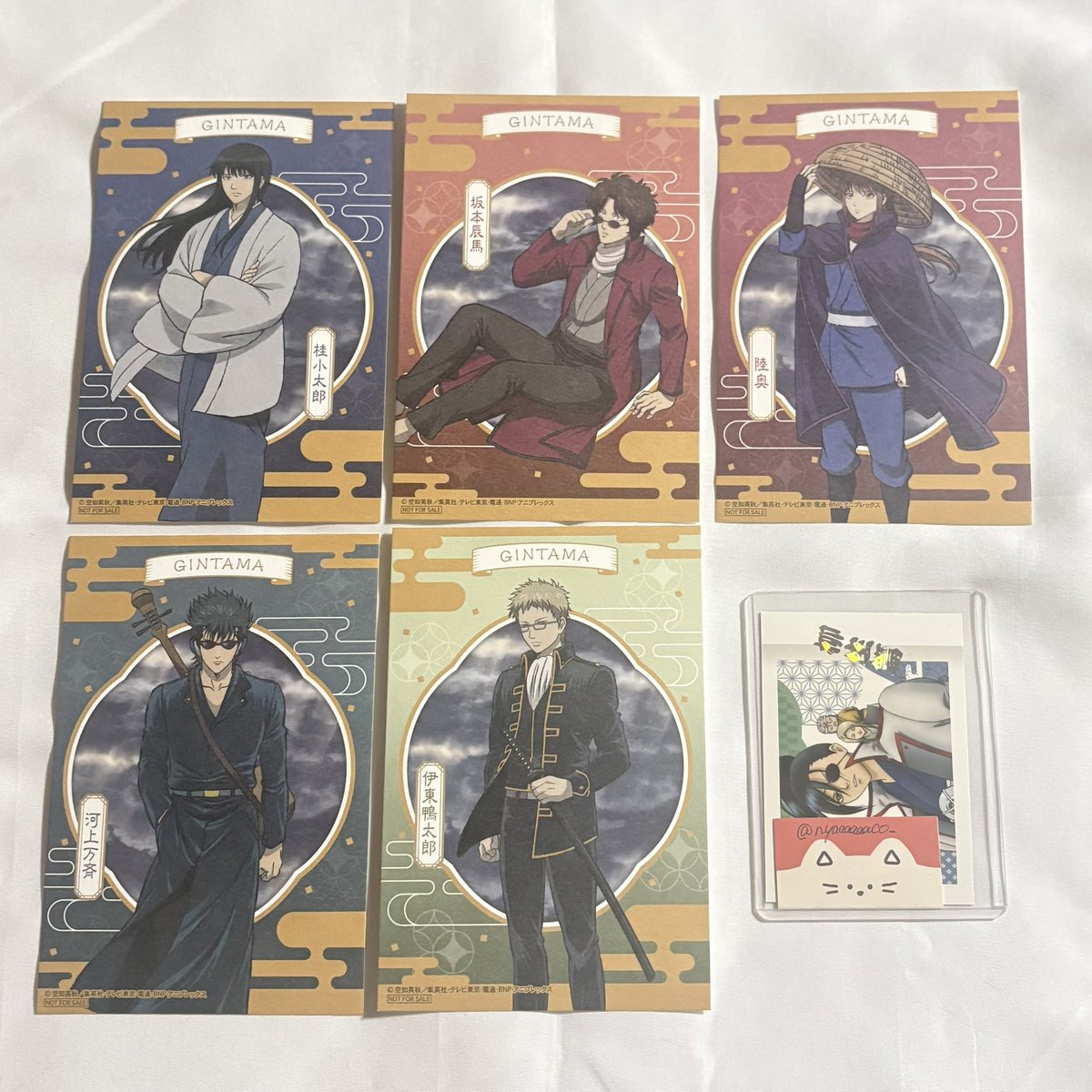nyaaaaaaco_'s tweet photo. 【 交換 】  銀魂 特典

求  異種 柳生九兵衛
譲  画像

※郵送のみ
※返信にお時間頂きます

異種交換となる為絵柄によってはお断りする場合もあります。ご了承ください。
お気軽にお声掛け頂けますと幸いです🙇🏻‍♀️ https://t.co/qWY3QUezZb