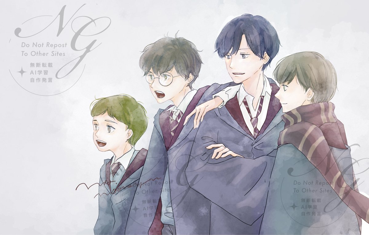 m00ney_m's tweet photo. Marauders.
悪戯仕掛け人たちが好きです〜 https://t.co/SMjvYsvQaf