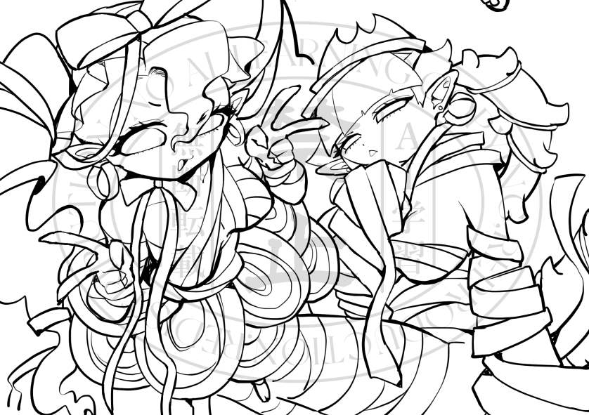 YayoiReki's tweet photo. ナースとスチュワードwip https://t.co/VNczMnKVjz