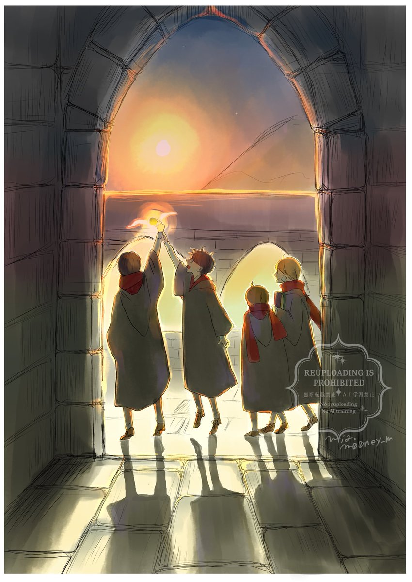 m00ney_m's tweet photo. Marauders.
悪戯仕掛け人たちが好きです〜 https://t.co/SMjvYsvQaf