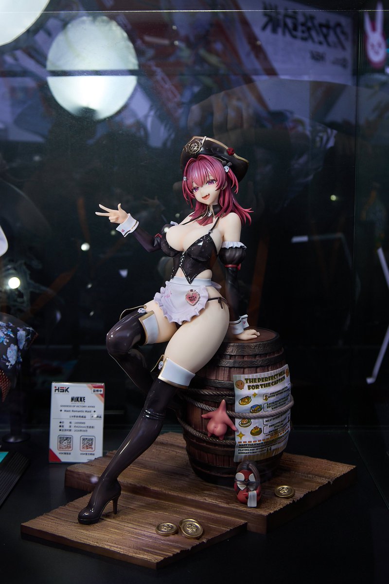 Hobbysakura's tweet photo. ✨HSK出展情報✨
Wonder Festival 2026 上海にて、
『勝利の女神：NIKKE』より

◤マスト：ロマンチックメイド◢
1/4スケールフィギュアの製品サンプルを展示いたします！

▼会場情報▼
📍上海新国際博覧センター
 Hobby Sakuraブース【W5-A18】
📅2026年10月3日（土）〜4日（日）

お越しの際は、ぜひお立ち寄りください✨

#WF2026上海 #HobbySakura #NIKKE
