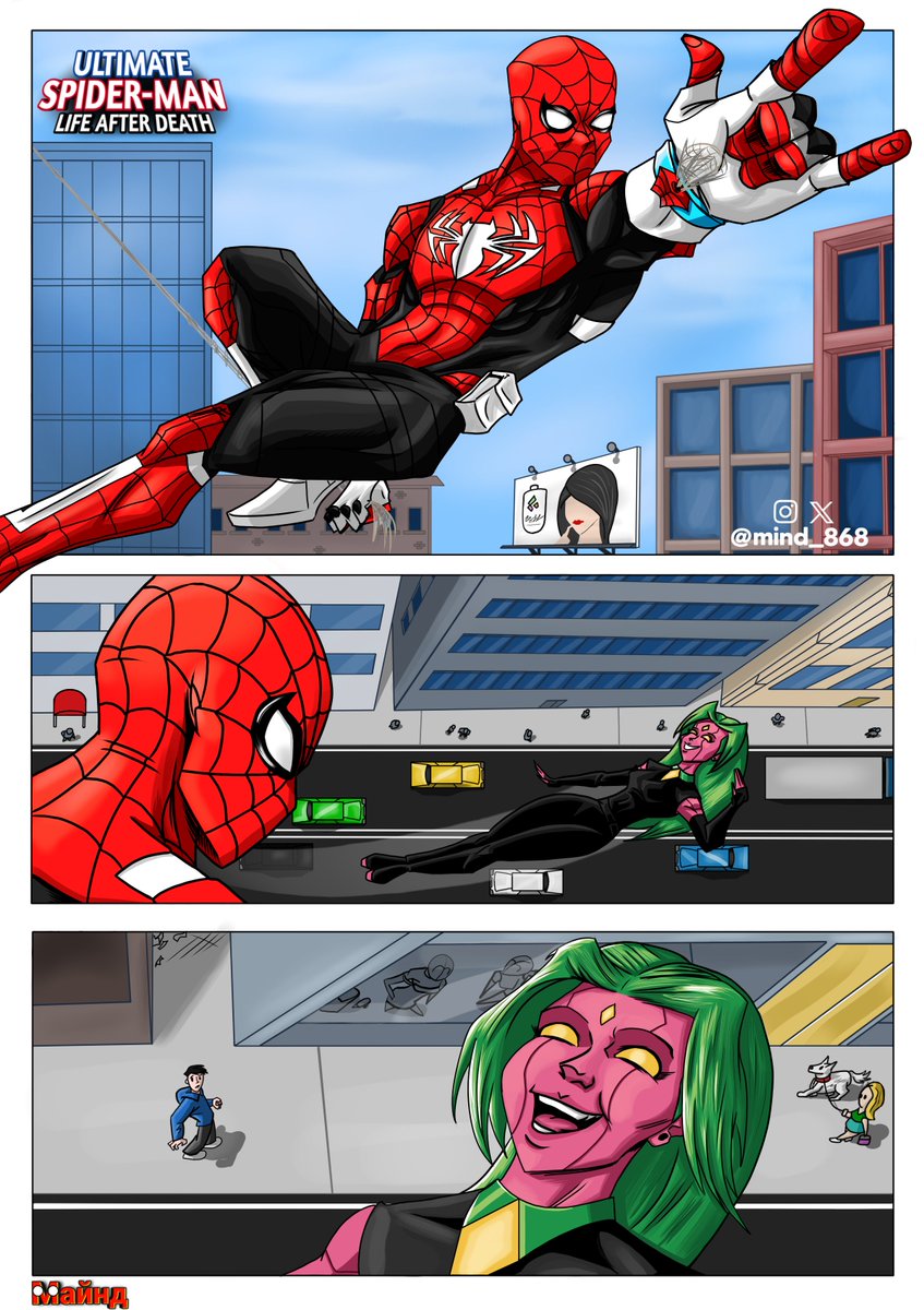 Mind_868's tweet photo. Spider-man and Vivian 🦅
#spiderman #ultimatespiderman #Vivian #vision #marvel https://t.co/OW8Lj9vZ3f