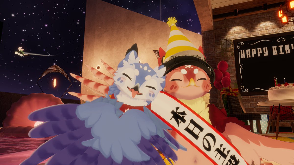 jpsunou's tweet photo. 昨日のかにばさみさんの誕生日インスタンス！ https://t.co/NevC4NOEHW