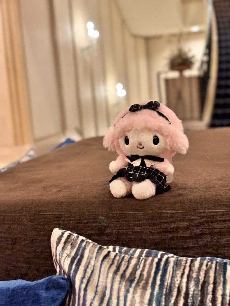 um2njo's tweet photo. おめかしぱめちゃん
 #ぬい撮り https://t.co/9QCQlOxrFS
