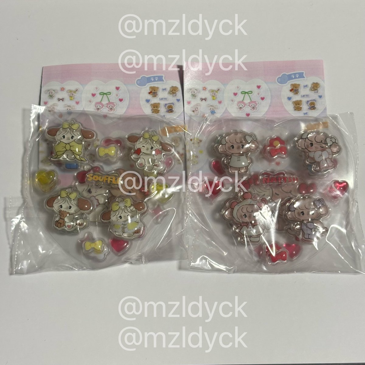 mzldyck's tweet photo. mikko Lil ala mode ガチャガチャ
PUKU CHURU seal ぷくちゅるシール 交換

꒰ 譲 ꒱ スフレ、ナッツ

꒰ 求 ꒱ ムース、キャミー

検索から気軽に声かけてください！🍀

中身のみの交換でお願いいたします！
郵送希望！💌 名古屋市内手渡しも可能です！(手渡しは複数取引垢のみ) https://t.co/cK6NZLER4s