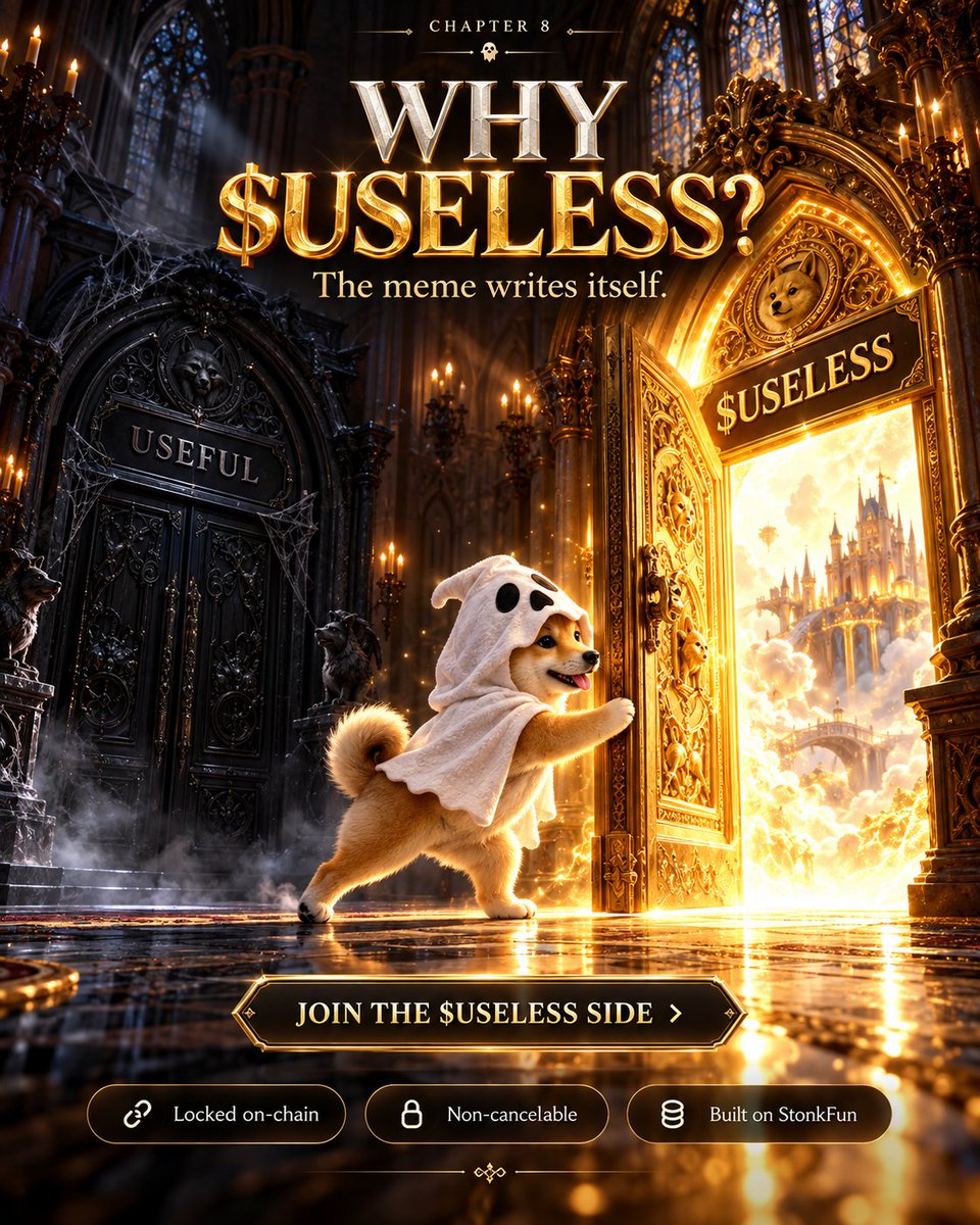 Hallowinustonk's tweet photo. Why pair $HALLOWINUSTONK with solana:Dz9mQ9NzkBcCsuGPFJ3r1bS4wgqKMHBPiVuniW8Mbonk?

Because “utility” would ruin the joke. 👻

Halloween INU + solana:Dz9mQ9NzkBcCsuGPFJ3r1bS4wgqKMHBPiVuniW8Mbonk rewards.

Simple enough to understand.
Weird enough to remember.

The meme writes itself.

solana:WApCdQftZcRUNHN9S2XvmrqeRtRASE3EZxnwuNJpump × solana:Dz9mQ9NzkBcCsuGPFJ3r1bS4wgqKMHBPiVuniW8Mbonk 
@theunipcs @theuselesscoin