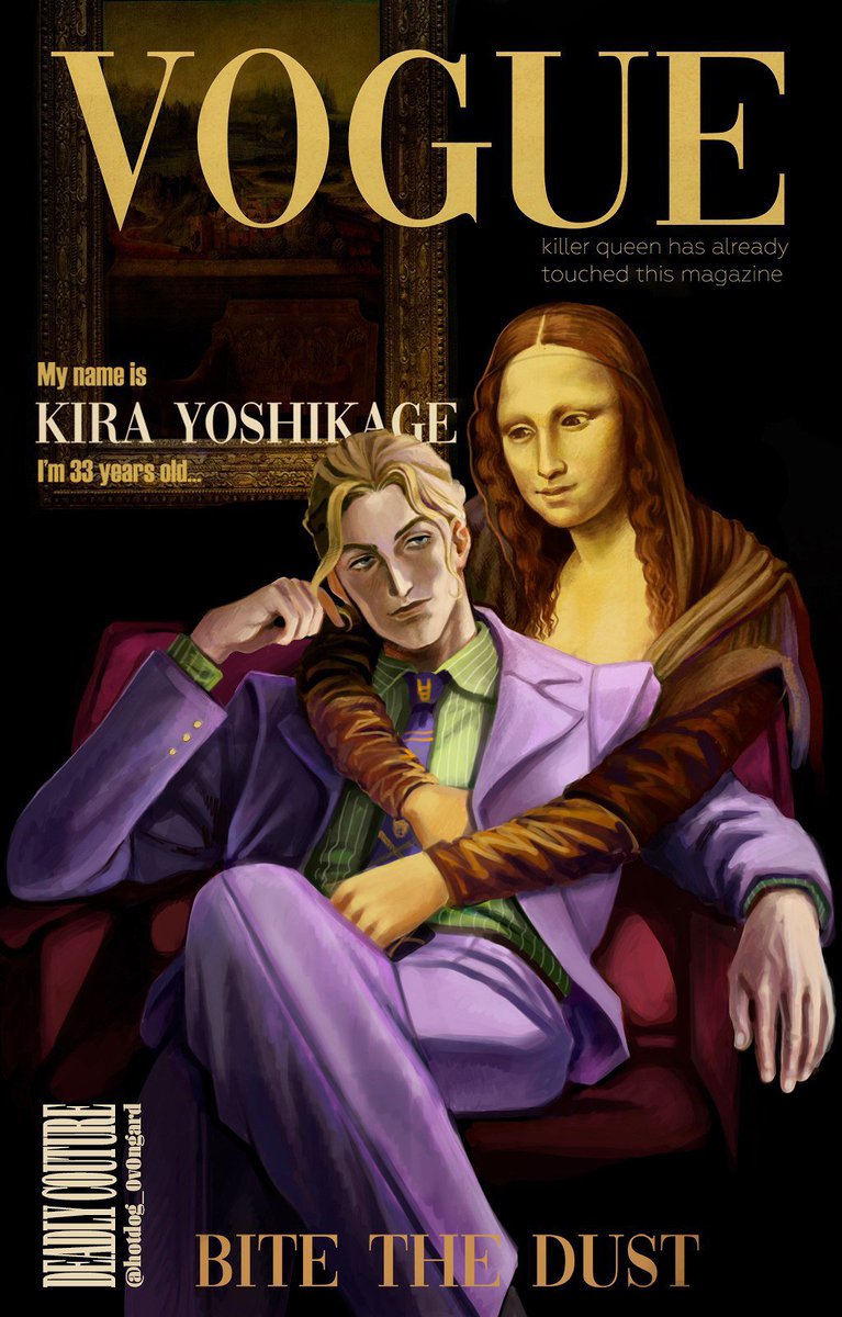 sh00_tka's tweet photo. Don't touch this magazine🤯
#art #jjba #kirayoshikage https://t.co/sfiusgKmir