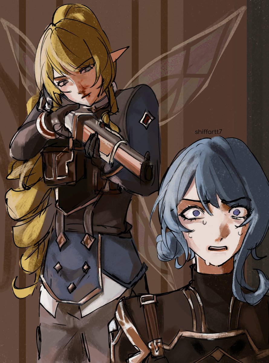 shiffartt7's tweet photo. #vesna + #maddie #arcane #genshinimpact https://t.co/c2S0bRETDr