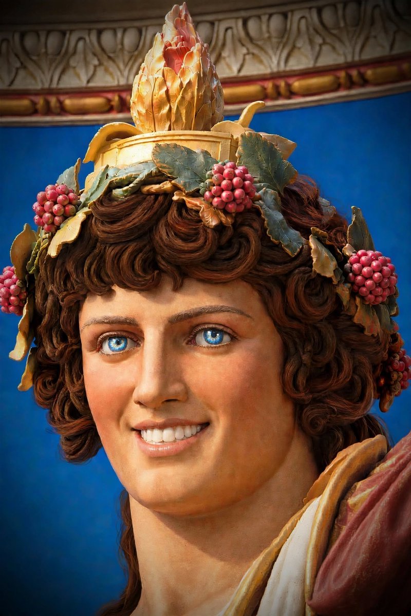 antinousgaygod's tweet photo. 🪷 Smile sweetly like #Antinous on #WorldSmileDay, the 1st Friday of October. Digitally smiling rendition of the Vatican #Antinoos #Dionysus #Braschi statue by @AndreaJurecic. #SmileDay 🪷 https://t.co/9atX7TA4Yn