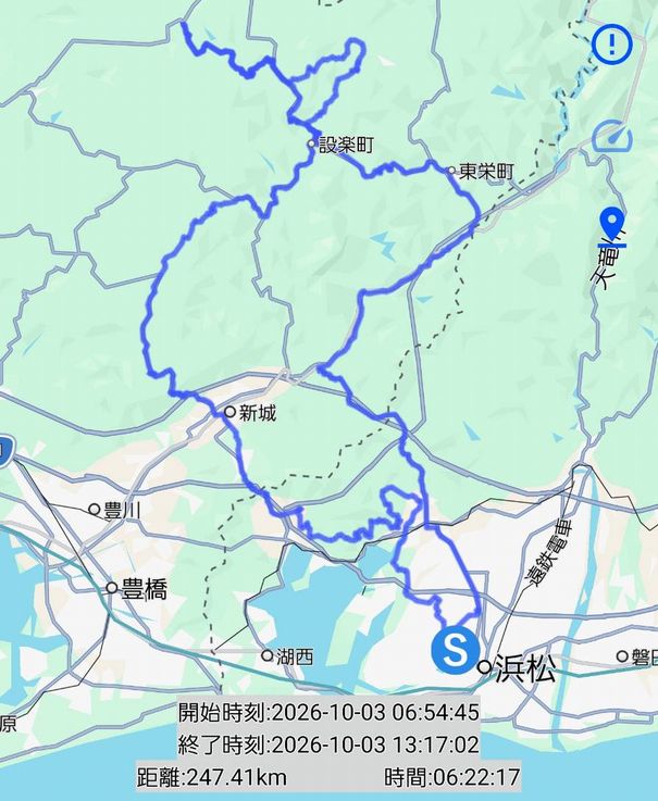 tos_sug's tweet photo. 何度も走っているお好みコースですが、いつもと違うのは、今回は、タイヤを交換したばかりなので「皮むきツーリング」。 https://t.co/wtmgUNk1oL