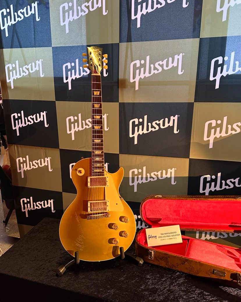 narrowgate610's tweet photo. 2024の展示の様子はこんな感じ
もう販売終了になったので、店舗にある分で終了です。
#Gibson #Epihone #TakMatsumoto #1955GoldTop #TMGII https://t.co/d3M4lINd1w