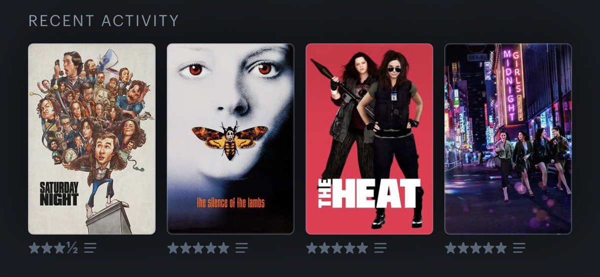 feminseaxc's tweet photo. #boxd friday !!! what a range of genres here πβοΈπ₯ https://t.co/M3TuL28fVL