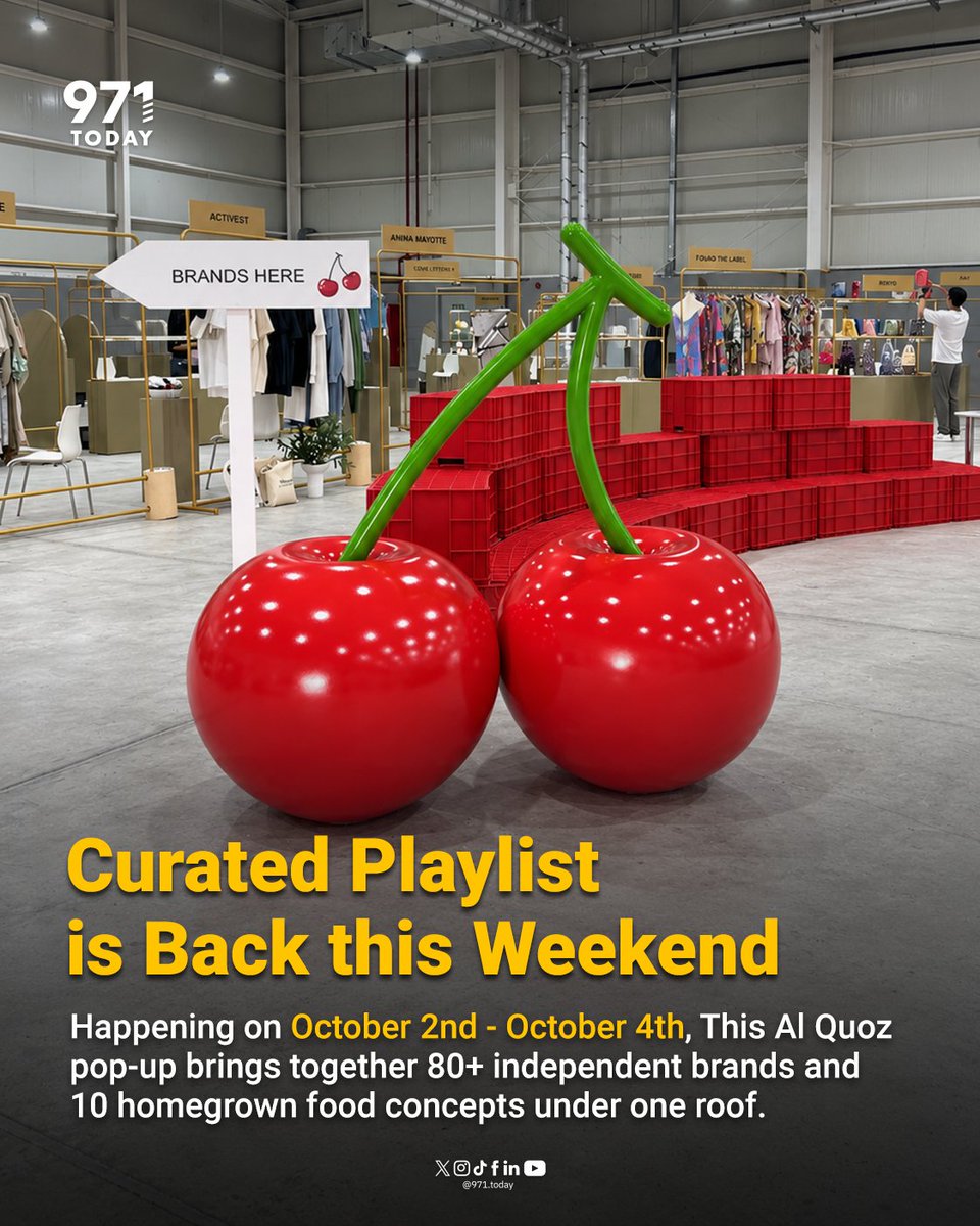 971TODAYen's tweet photo. Dubai is looking very busy this weekend! Here are list of things happening so you don't miss out!
#971TODAY #dubaiactivities #uaeupdates https://t.co/iiAKeSVsRG