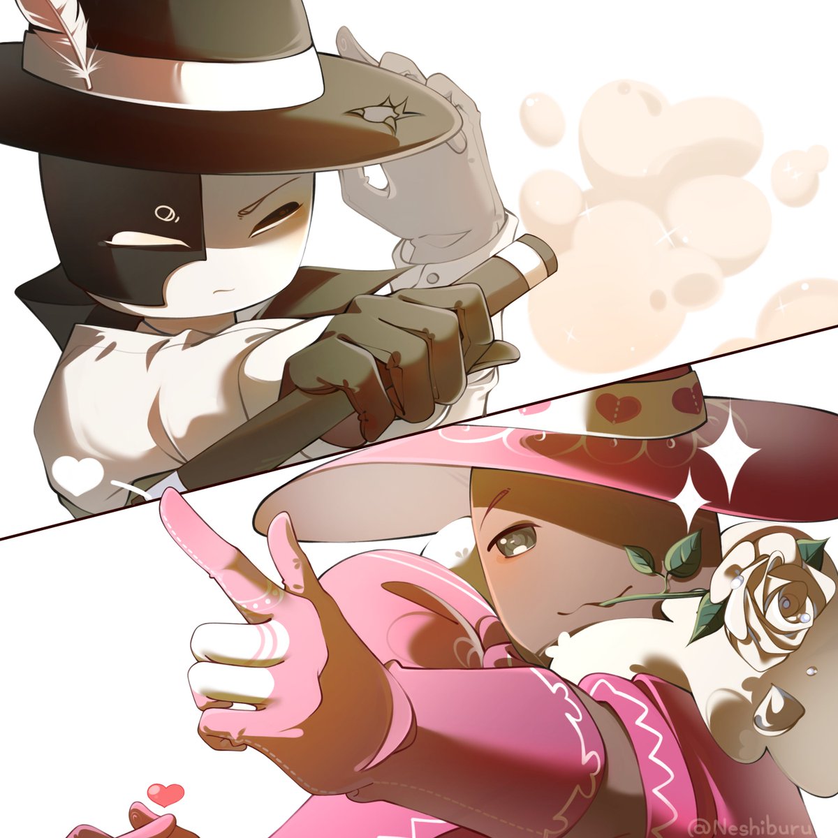 Neshiburu's tweet photo. 🪄✨🐇

#robloxartㅤ #DieOfDeath  #fanart  #artful #loveshot https://t.co/5SxUcPPuqY