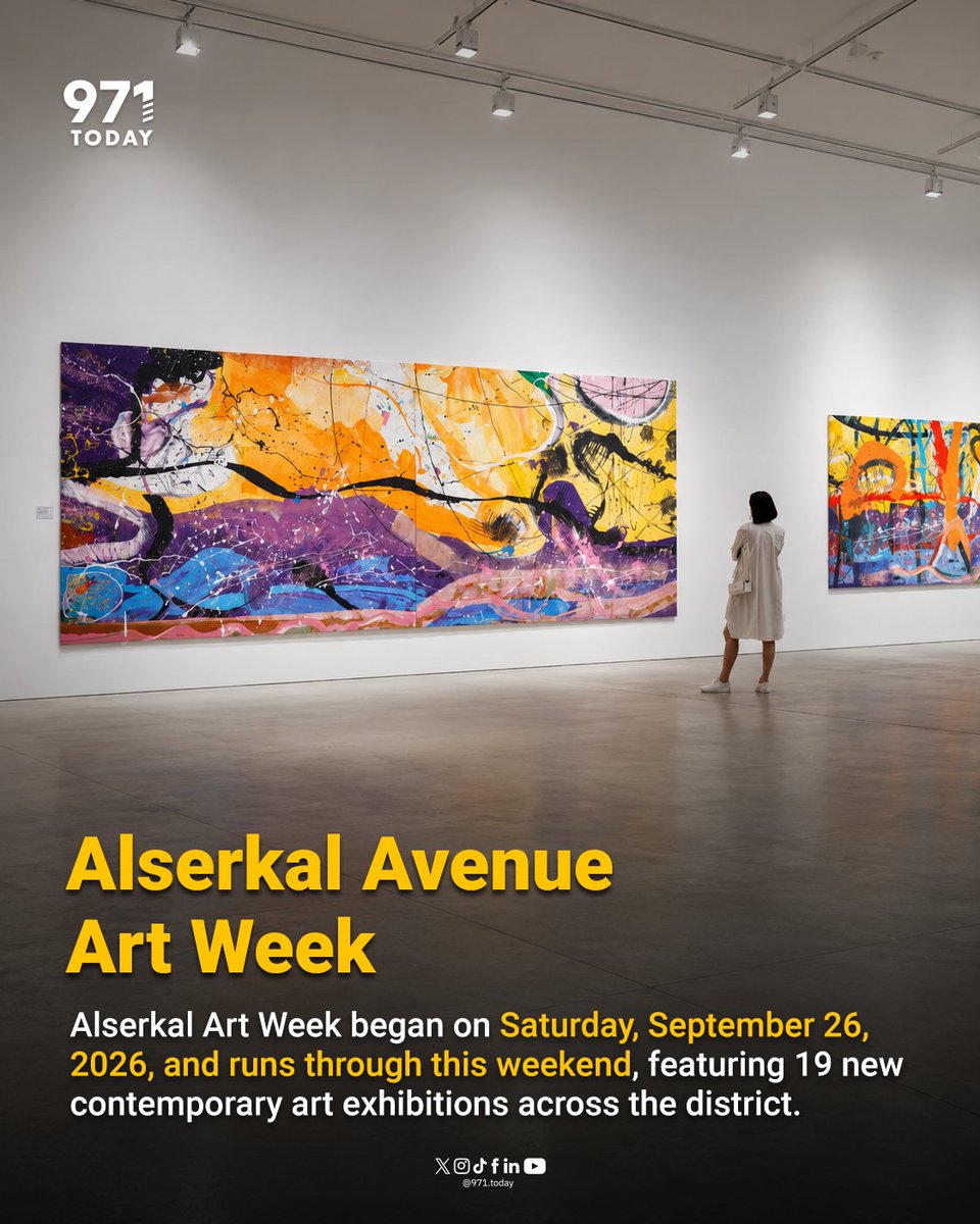 971TODAYen's tweet photo. Dubai is looking very busy this weekend! Here are list of things happening so you don't miss out!
#971TODAY #dubaiactivities #uaeupdates https://t.co/iiAKeSVsRG