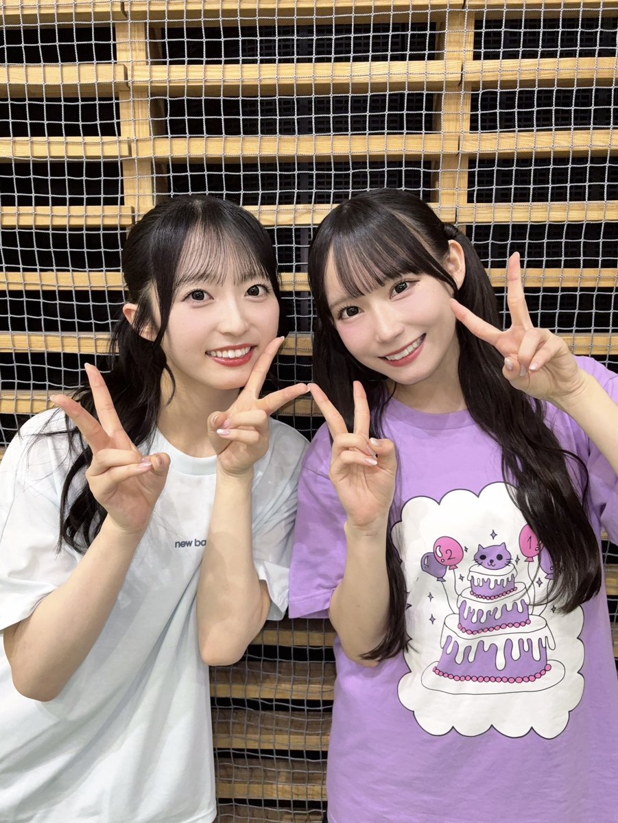 omura_anzu_'s tweet photo. ゆなちゃん♡仲良くなれて嬉しい♡
#SASUKEアイドル予選会 
#AKB48 #SKE48 https://t.co/YEQMPffaXa