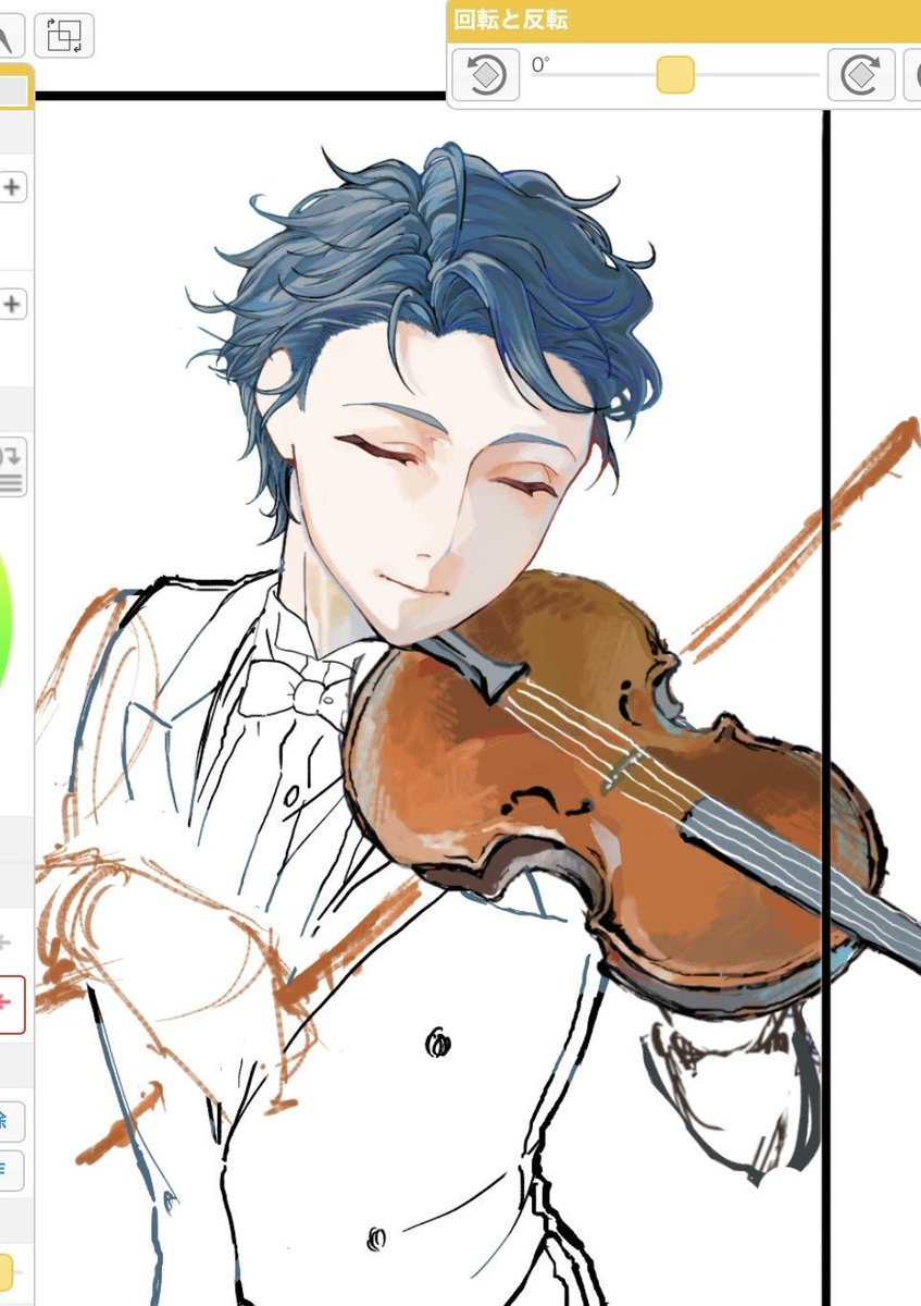 mfm_ice's tweet photo. 途中🎻
設楽先輩 https://t.co/vGcVm0lbP0