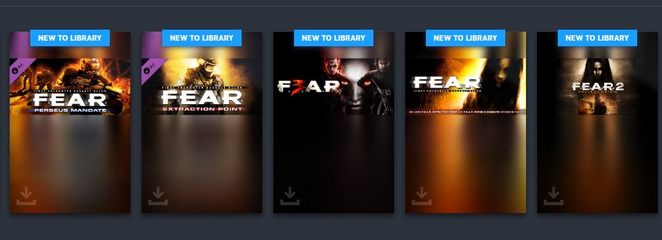 WoopsWoopy's tweet photo. 5 dollar sale for all fear games go and get it https://t.co/DU86NUKy9p