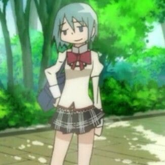 neki25809019's tweet photo. 【思春期拗らせてて物語が始まらない】

QB「僕と契約して魔法少女になってよ！」

まど、さや「魔法少女って…w」 https://t.co/A4uaEonO9C