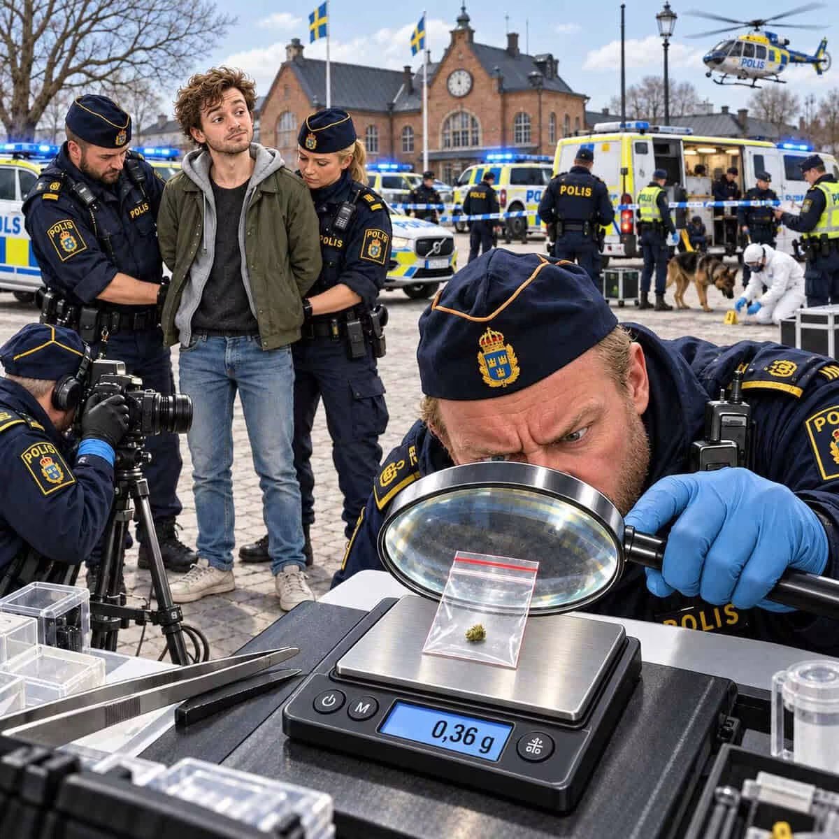 CannabisFokus's tweet photo. 0,36 gram cannabis – vem blir tryggare av ett åtal?

Inte ens ett halvt gram cannabis. Det är mängden som en man i Hultsfred åtalas för att ha innehaft. 

Samtidigt har allvarliga brottsmisstankar på andra håll hunnit preskriberas eftersom polisen saknat resurser. 

Jag tycker att vi måste kunna fråga om det här verkligen är ett vettigt sätt att använda rättsväsendets tid.

Du läser hela artikeln här: https://t.co/S04j8uvOhH