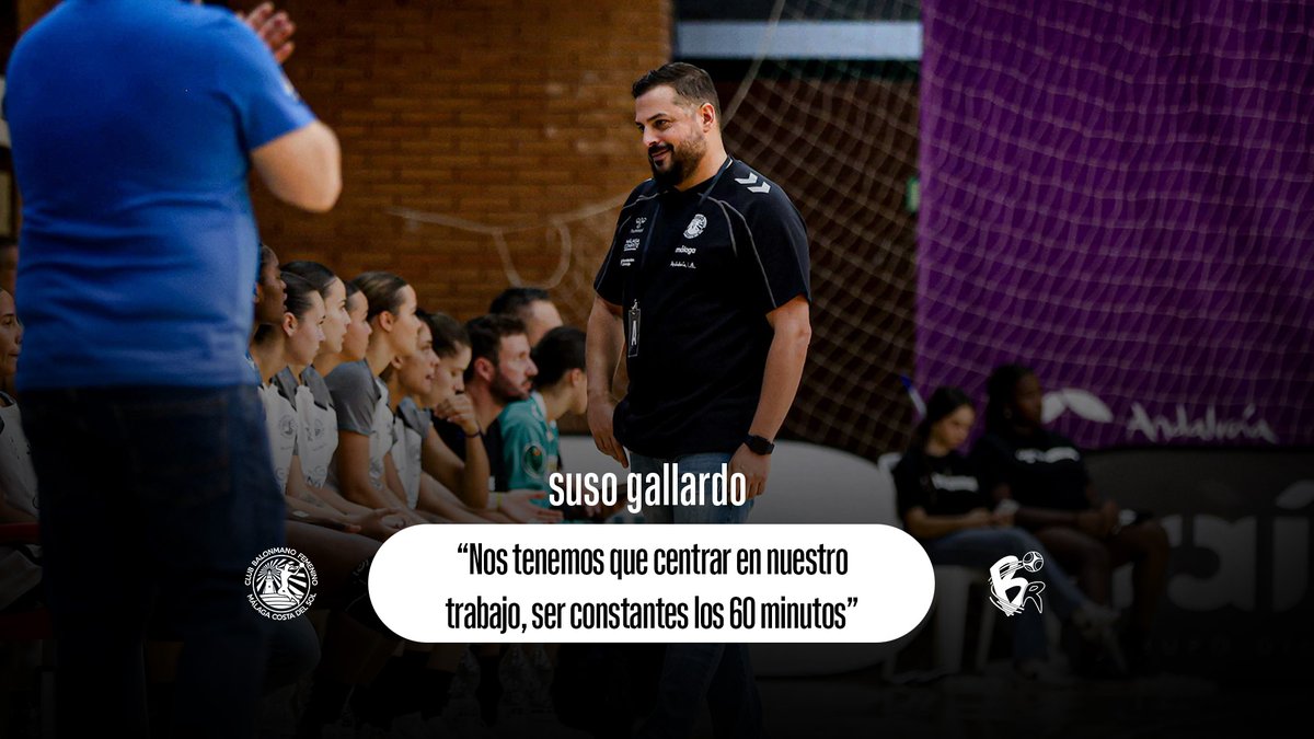 BMMalagaCosta's tweet photo. 🗣️🔊 La previa de Suso Gallardo de la jornada 4 🆚 @BMRemudas
#PartidoEstrella⭐️
@IberdrolaDHF https://t.co/6czHApllSY