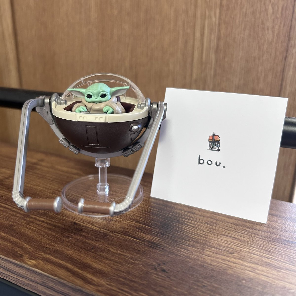 kiho2536's tweet photo. bou.ちゃんからお譲りいただいたグローグー🥹💖
私の地元ではグローグーグッズを取扱っているお店が本当に全然なくて💦
このグローグーもオンラインのバラ売りにかけるしかないかと思っていたから(くじ運は悪い😂)めちゃくちゃ嬉しくて😭✨️
bou.ちゃんには本当感謝感謝です🙇‍♀️🙏✨ https://t.co/PLiiRqmUmQ