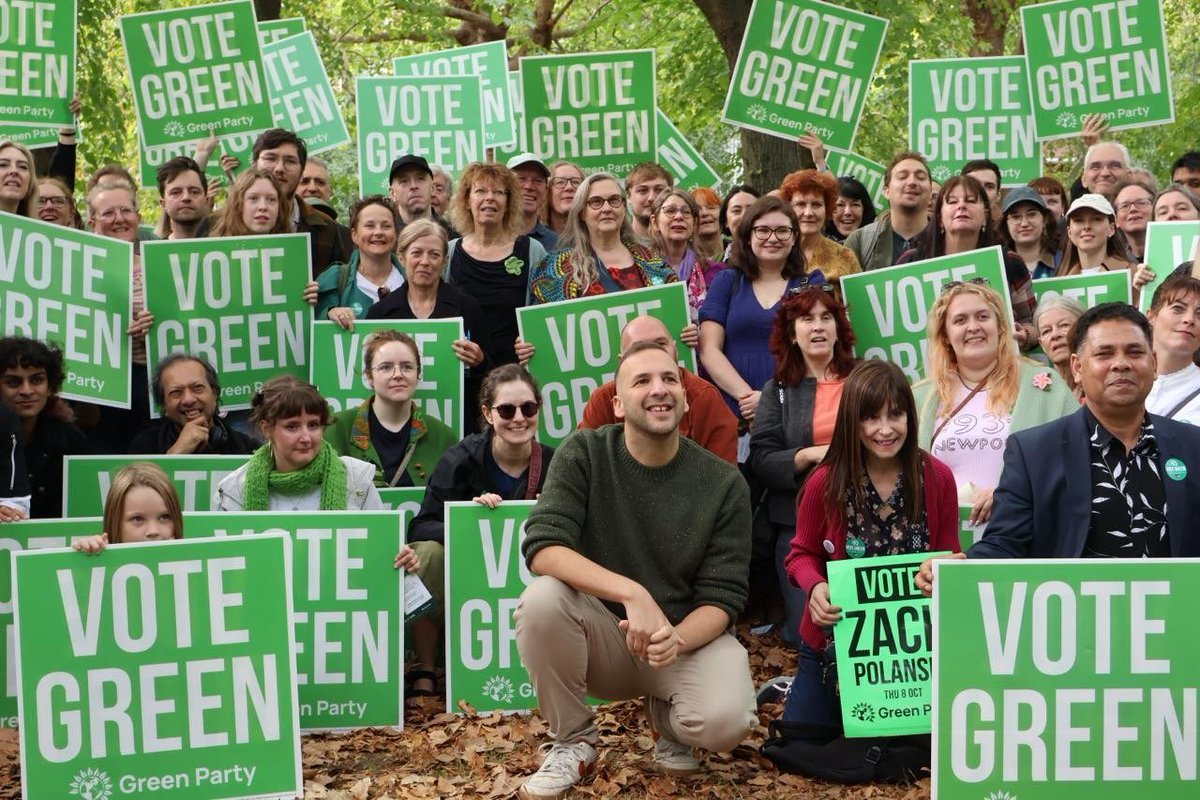 John_Burgess001's tweet photo. In my humble opinion the only way to prevent a #Reform revival is for @ZackPolanski to win the by election next week. 

The Cost of living crisis can’t wait for another General election in 2029 

#VoteGreen #BackZac https://t.co/j9aD2HSPoY